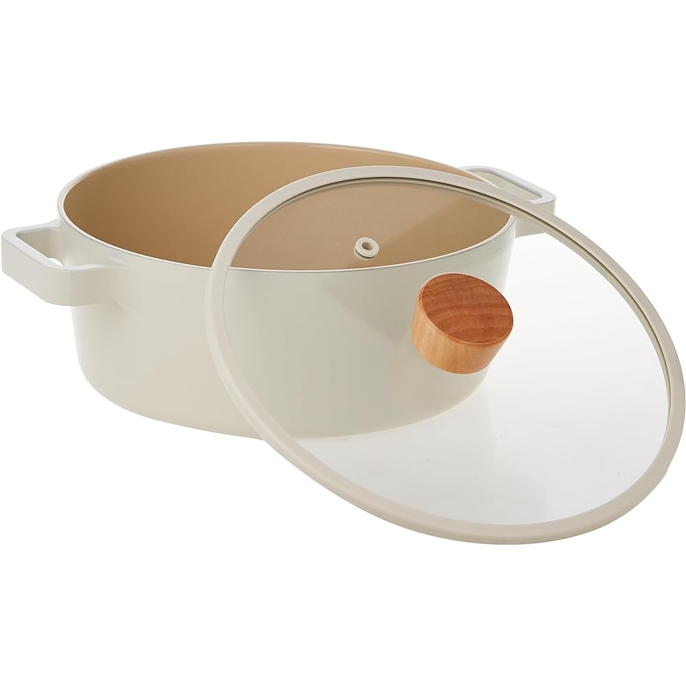 Neoflam Fika IHIH Non-stick Frying Pan Wok 5.9~11 inches / Korean Cookware Stew Grill Pan (Pot 22cm (8.6 inches)