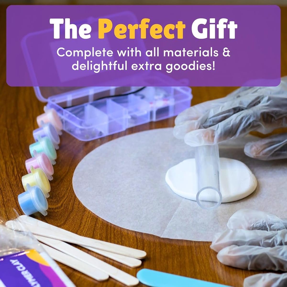 Dear Smart Girl DIY Polymer Clay: Product Designer Educational STEM Activity Kit, 12 Projects, Builds Confidence and Skills, Gifts for Girls Ages 6-12, Award-Winning STEM Educational Activities