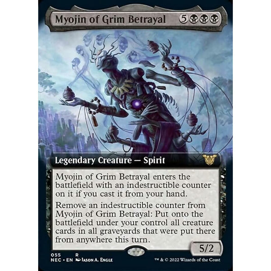 Magic: The Gathering - Grimm Betrayal (055) - Extended Art - Neon Dynasty Commander