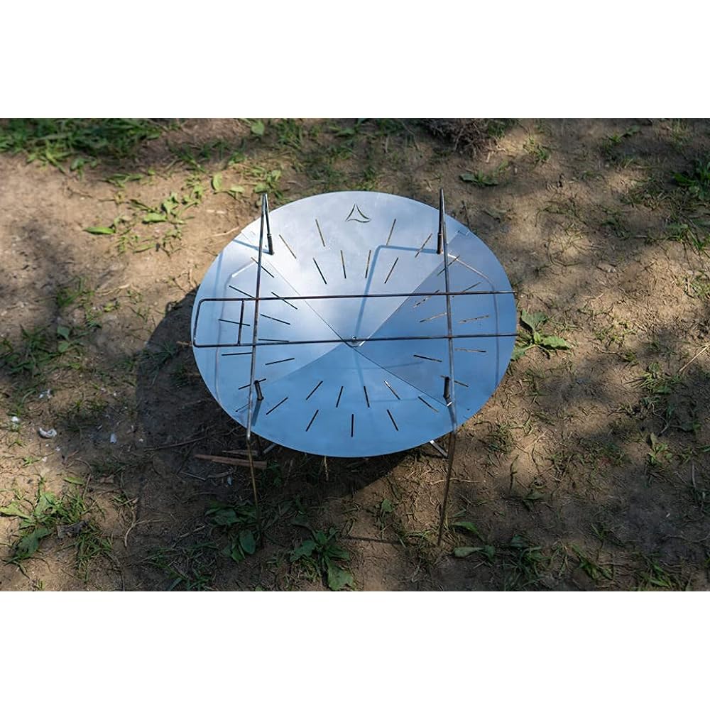 Bonfire stand en BELKROOT lightweight camping solo