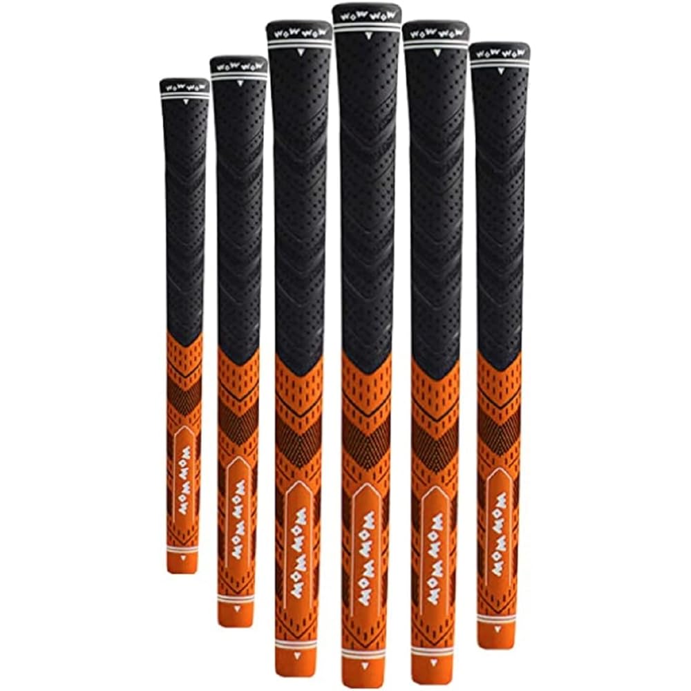 WOWWOW Golf 60R Standard Model Golf Grip No Backline For Competitors and Athletes Heavy Duty Golf Club Trial Set of 2 ~
