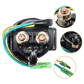 Starter Solenoid Relay Motorcycle Starter Solenoid Relay Honda Fourtrax Sportlux TRX 400 350 300 250 200 FL400R NH80 FL350R CH125 ATC125M ATC250ES