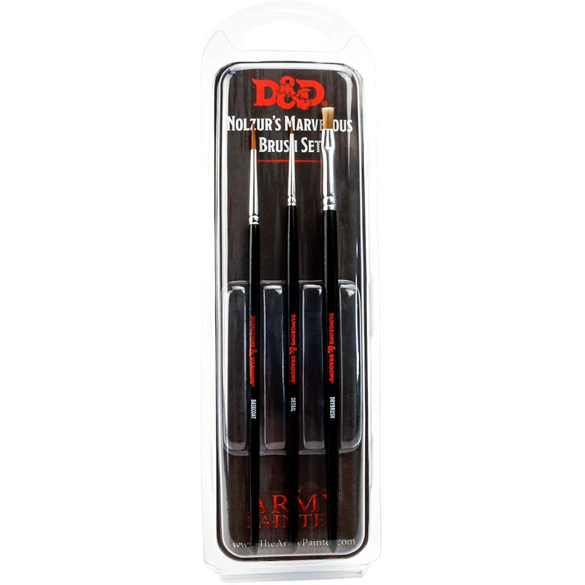 Dungeons and Dragons Official Paint Line Nozar Marvelous Brush Set