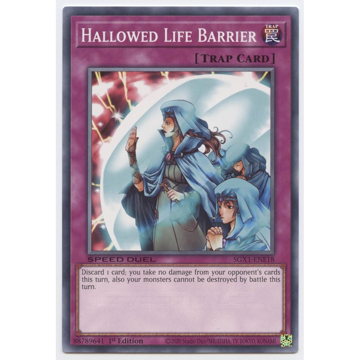 Sacred Life Barrier - SGX1-ENE18 - Common - First Edition