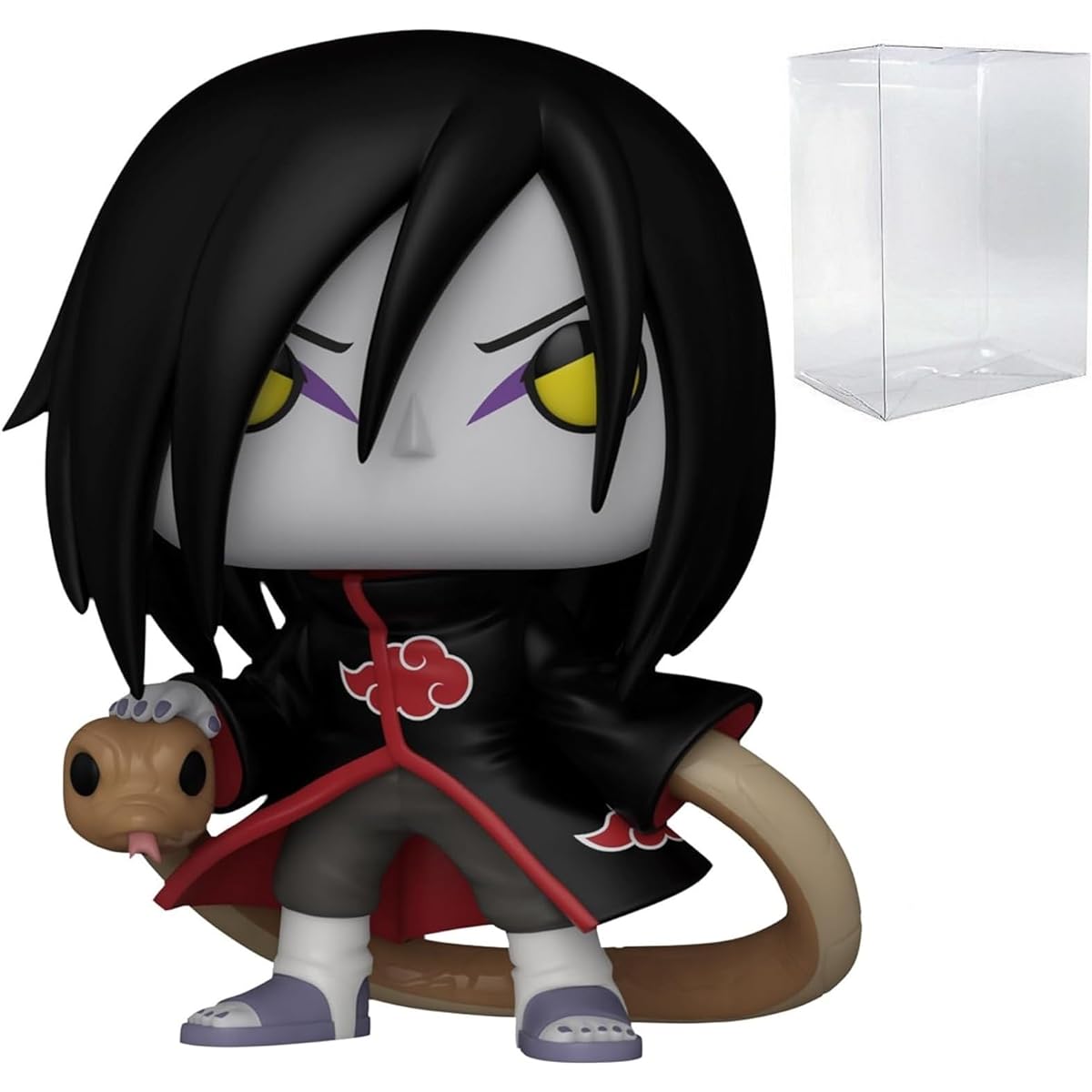 POP NARUTO SHIPPUDEN - Orochimaru (Akatsuki) Funko Vinyl Figure (Includes Compatible Box Protector Case), Multicolor 3.75