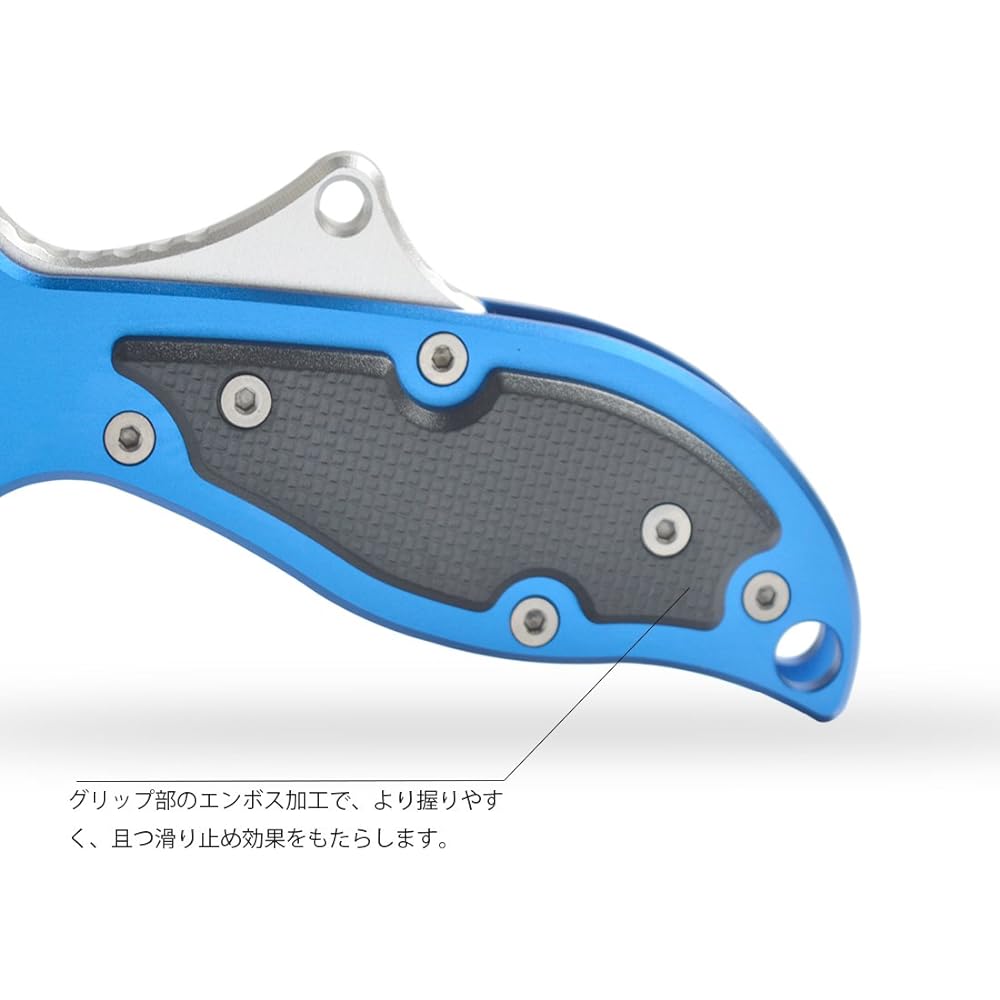 Fish Grip Aluminum Maximum Load 50kg Fish Grip Ocean Fish Grabber 2 Colors 29cm