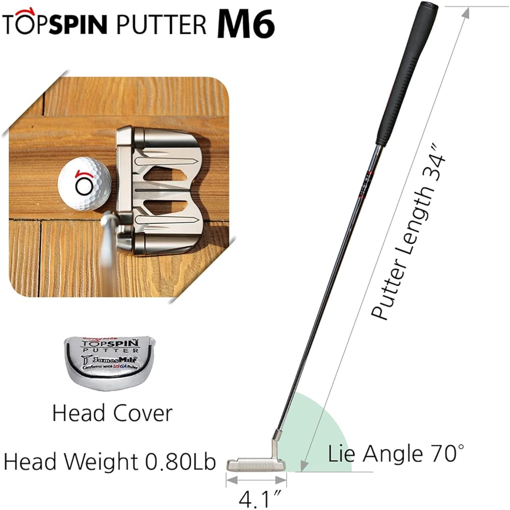 JAMESMILR TOPSPIN Tour Feel Mallet