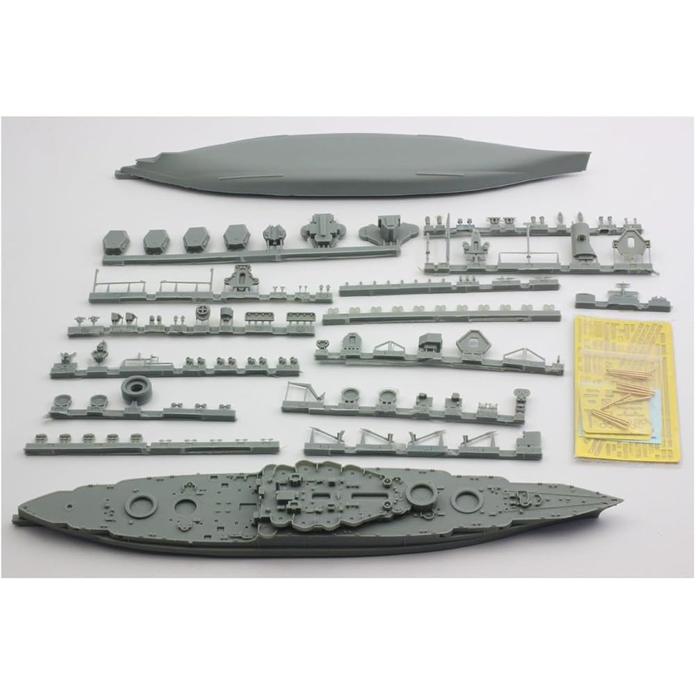 Orange Hobby Orange Hobby 1/700 World War II US Navy Battleship BB-40 New Mexico 1944 Resin Kit N07-170