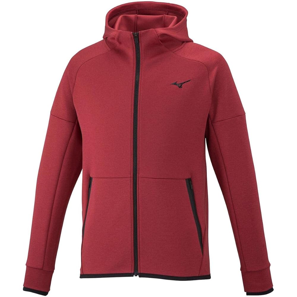 [Mizuno] Training Wear Parka Stretch Sweat Hoodie Jacket 32MC1554 Men's