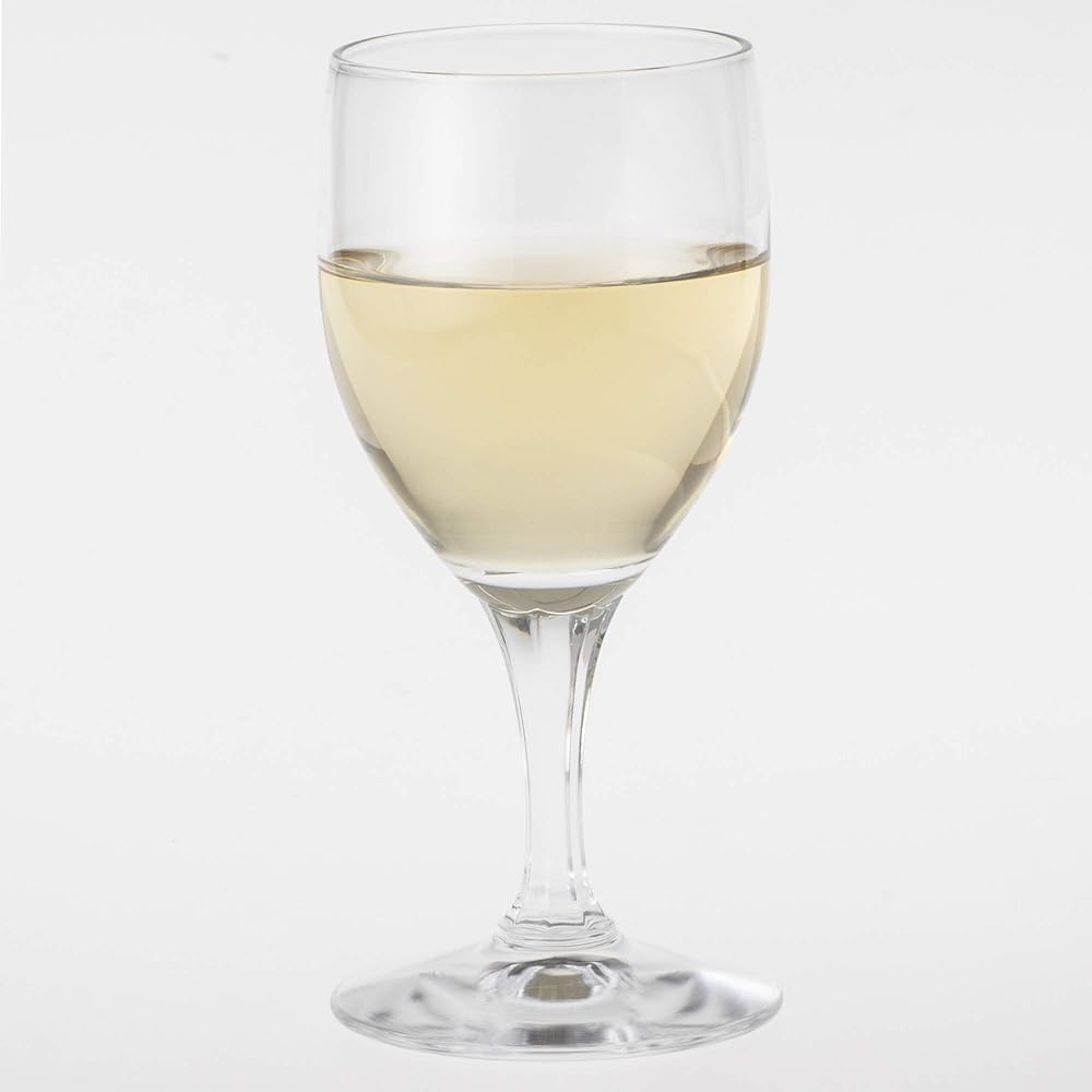 Toyo Sasaki Glass Wine Glass 195ml New Spur Made in Japan Dishwasher Safe 32035 Set of 6