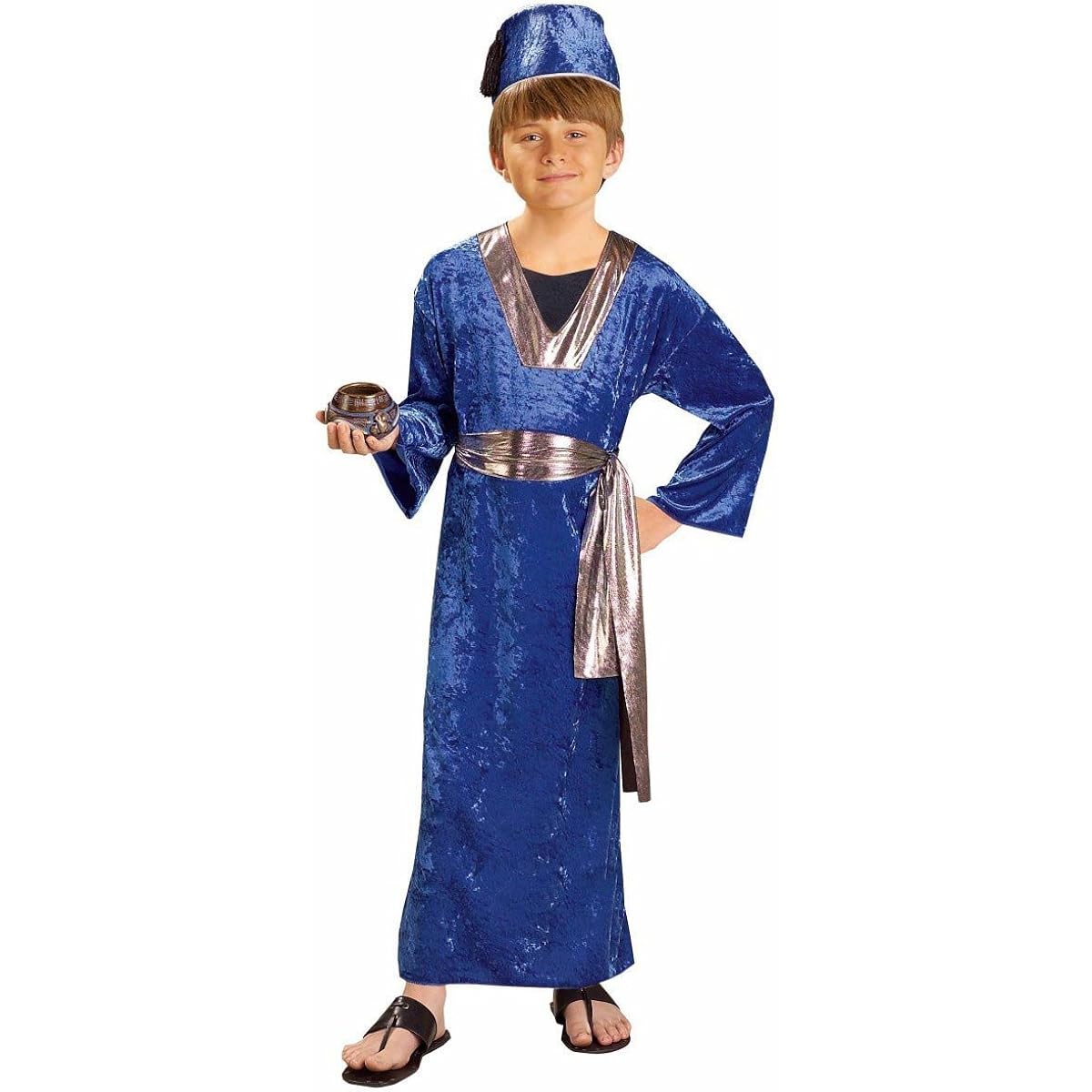 Blue Wiseman Child Costume Blue Wiseman Child Costume♪Halloween♪Size: Medium 8-10