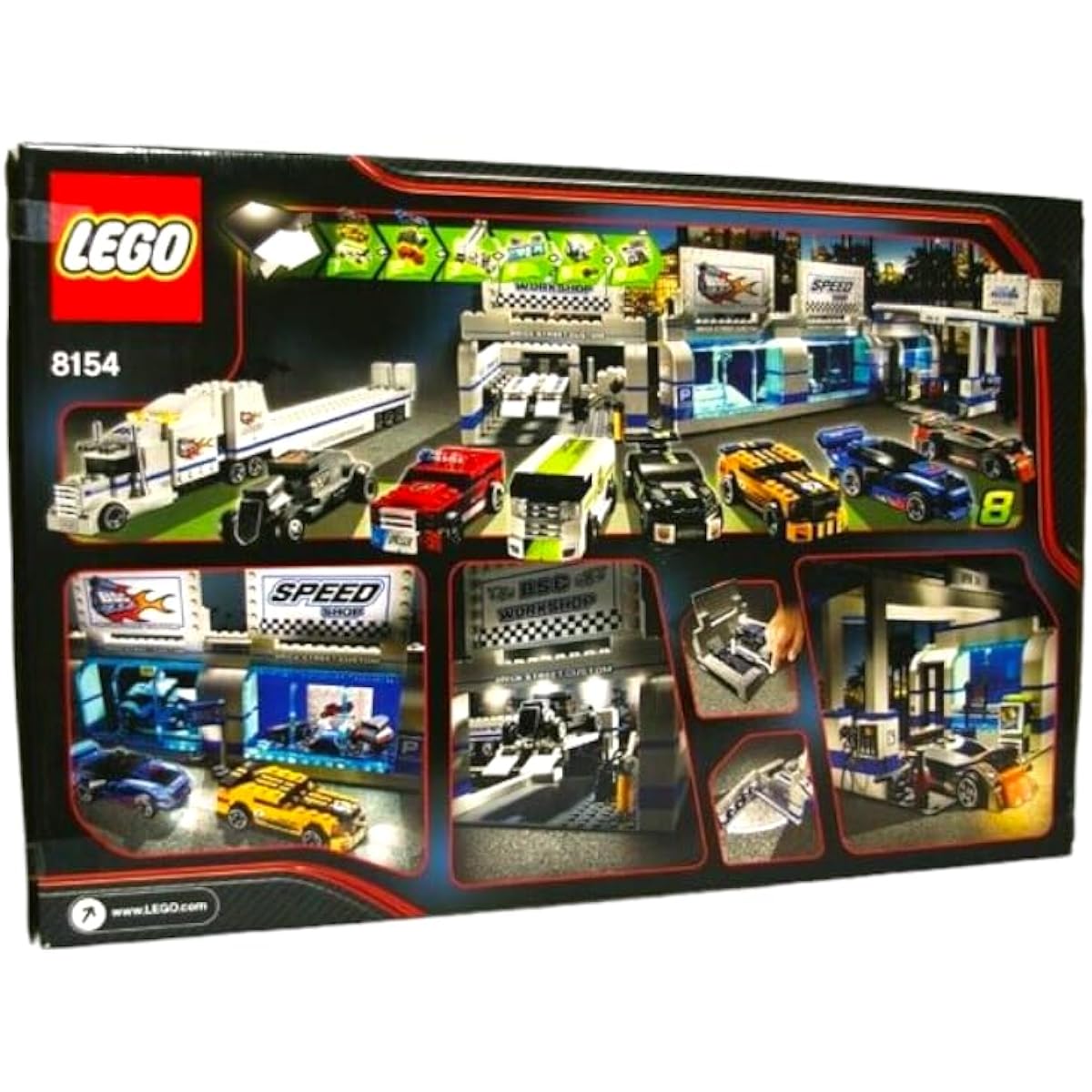 [LEGO] LEGO Racers Brickstreet Customs 8154 [Parallel Import]
