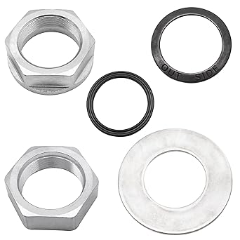 M MATI Axle Nut Washer Seal for Honda Recon 250 TRX250EX TRX250X TRX250 1997-2021 90307-HM5-930 90308-HM5-930 90481-HC4-000