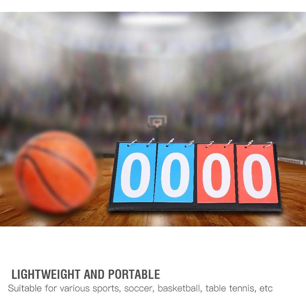 Scoreboard Scoreboard 2 digits/3 digits/4 digits Easy to read and portable for soccer, basketball, table tennis, sports