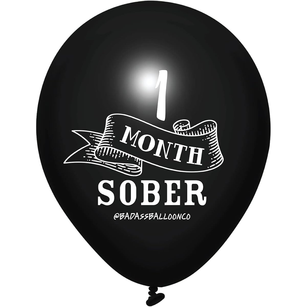 1 month sober | Sober balloon