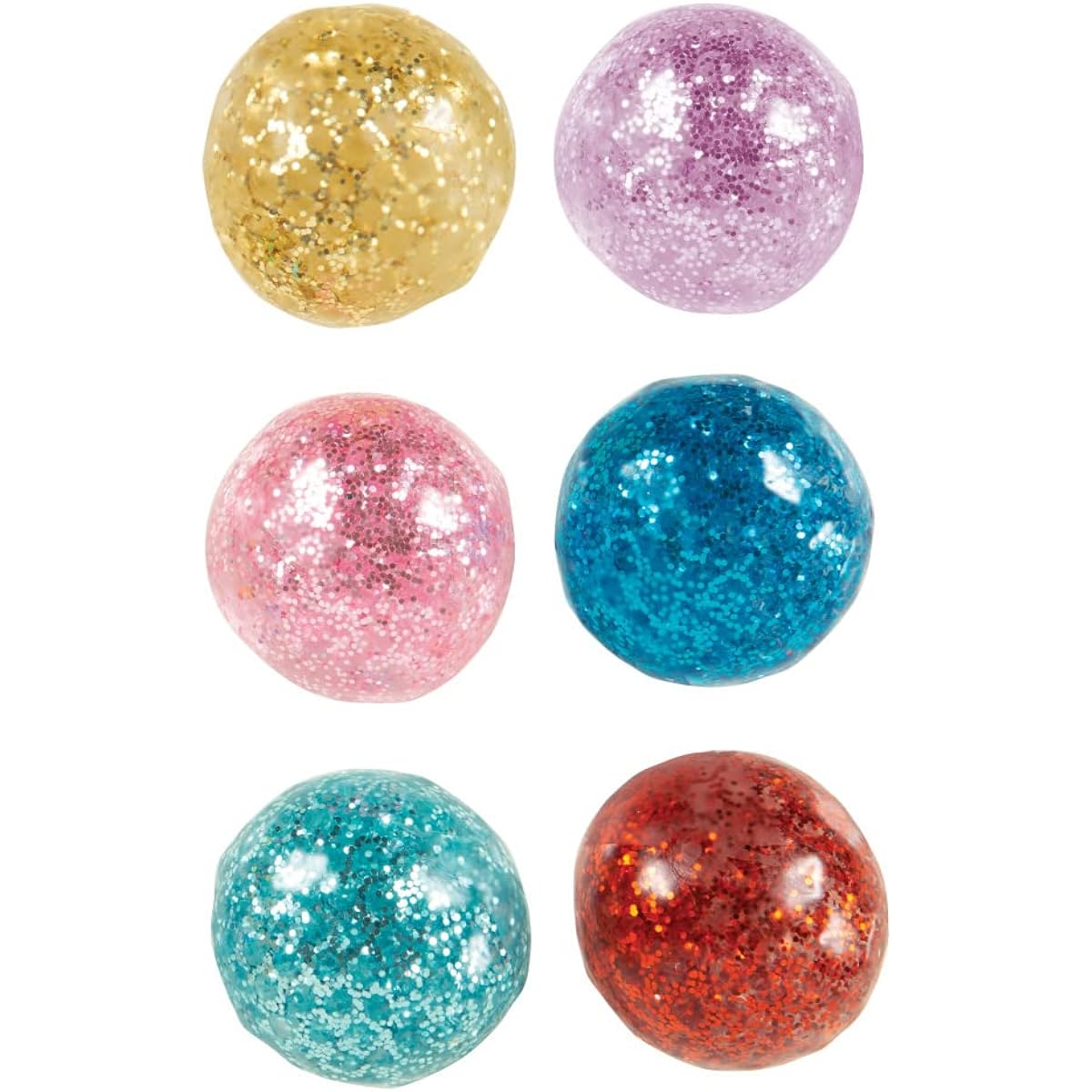 Raymond Geddes Sparkle Slow Rise Stress Squeeze Balls (24 Pack)