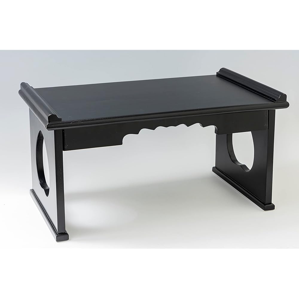 Seiei [Paulownia Foldable Sutra Desk OS-1 76751] Buddhist Altar, Sutra Desk, Offering Desk, Buddhist Altar Supplies, Buddhist Altar Desk, Offering Stand, Modern Writing Desk, Foldable, Natural Wood, Paulownia