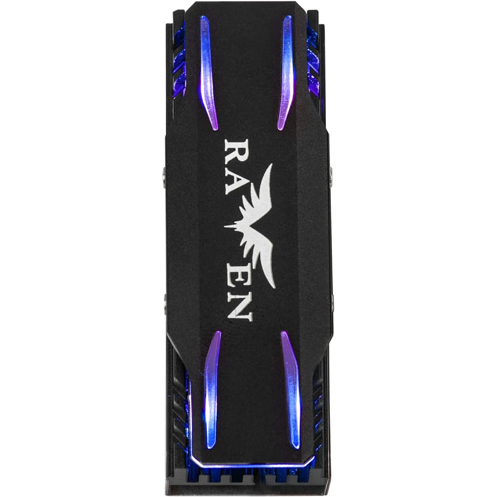 SilverStone ARGB Lighting M.2 SSD dedicated heat sink pad SST-TP03-ARGB