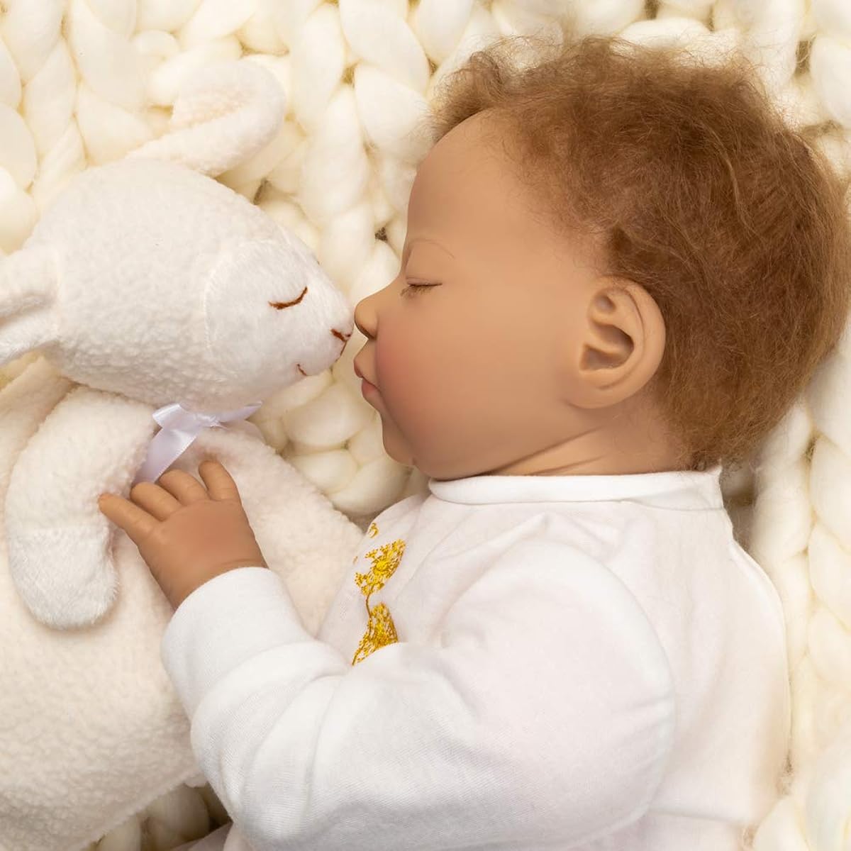Paradise Galleries® Realistic Reborn Doll, Janie de Lange - Sculptor and Artist Designer Doll Collection, 21" Doll with Magnetic Pacifier, Special Birthday Gift, Ages 3+ - Wishes and Dreams