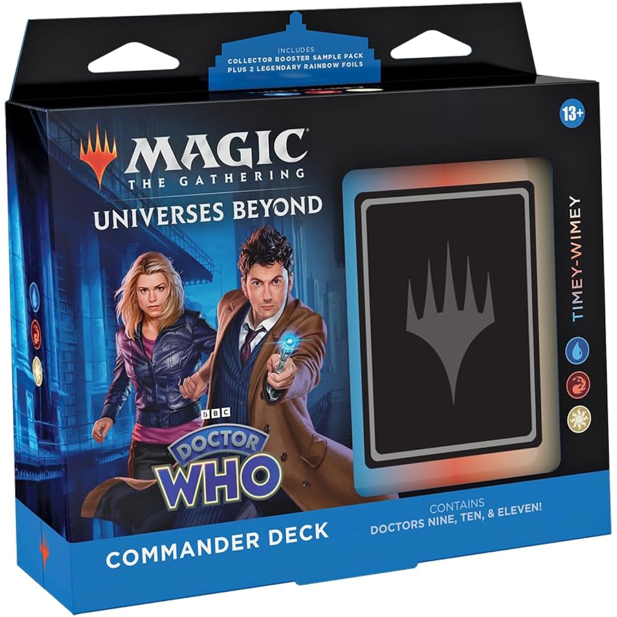 Wizards of the Coast Magic the Gathering Doctor Who Commander Deck Timey Wimey English MTG Trading Card Wizards of the Coast D23630000