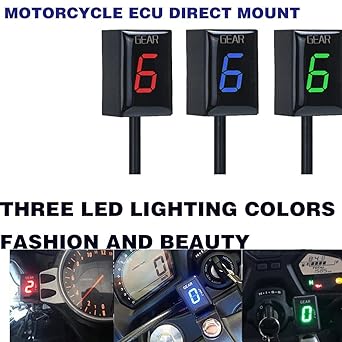 Speed Display Meter Motorcycle Gear Indicator Speed Display Meter for Honda CBR650 CB500X CB400SF CB650F CB1300 CBR600RR CB1000R Cb650r VFR800