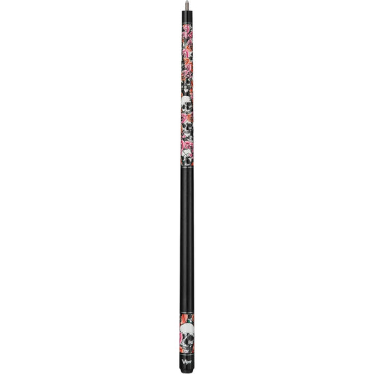 Viper Underground Sinister Billiard Cue Skull Rose