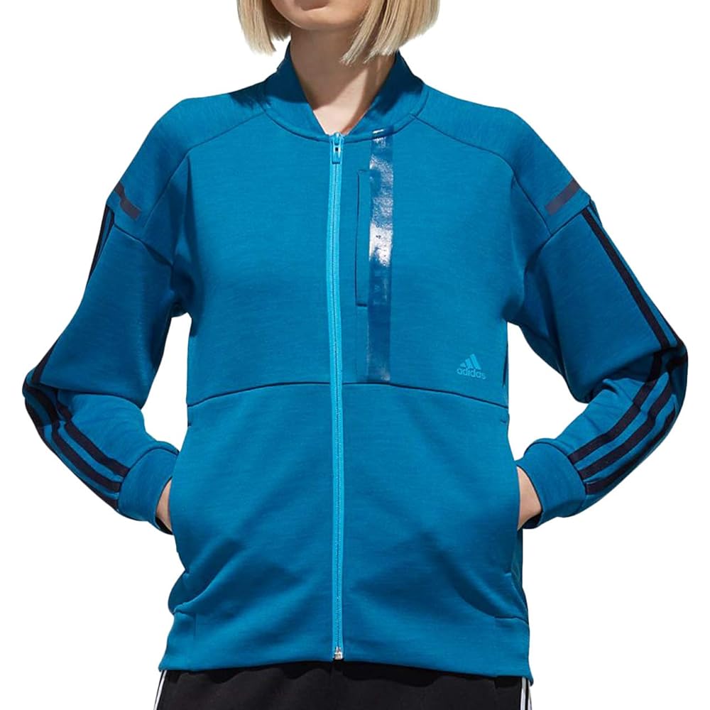 [Adidas] Training Wear 24/7 Heather Warm-up Jacket [Women's] FTK79