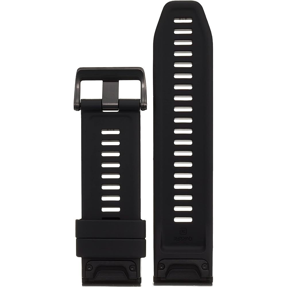 GARMIN Genuine Replacement Band QuickFit F7X 26mm Black Compatible with fenix7X [Genuine Japanese Product] Small 010-13117-20