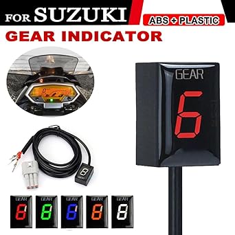 Digital Meter Display Speed 1-6 Gear Display Indicator Meter Suzuki GSX1400 GSX 1400 2004 2005 2006 2007 2008 2009 EFI Motorcycle Accessories Indicator Meter Display