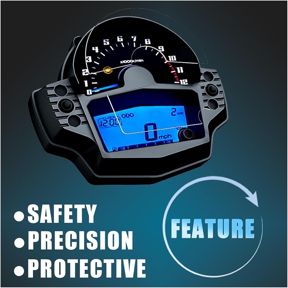 Fits for Kawasaki Vulcan S 650/Cafe VN650 2023+ Motorcycle Scratch Cluster Screen Dashboard Protection Instrument Film Accessories Protector Instrument