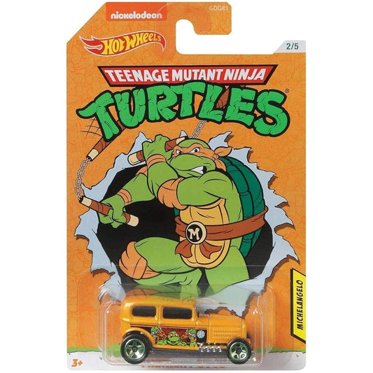 Hot Wheels 2020 Teenage Mutant Ninja Turtles 5 car Set .. .