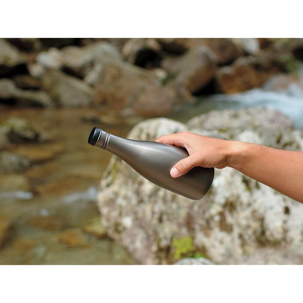 Snow Peak Sake Bottle Titanium TW-540