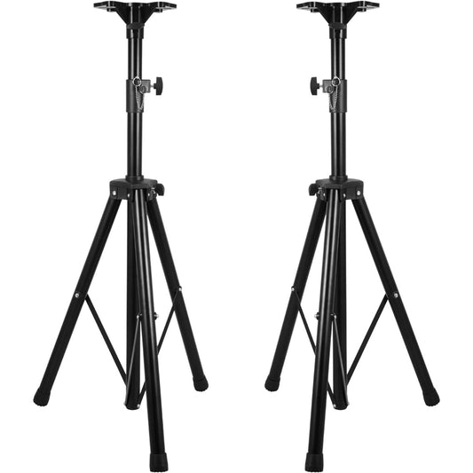 Voilamart Speaker Stand PA Tripod Speaker Stand High Quality Floor Speaker Bracket Mounting Bracket Set of 2
