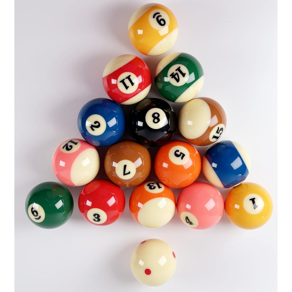 AGIEG Billiard Pool Ball Set 16 Pool Table Balls