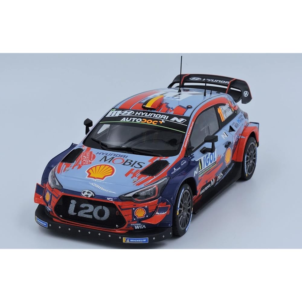 Platts Belkit 1/24 Hyundai i20 Coupe WRC 2019 Tour de Corse Winner Plastic Model BEL014