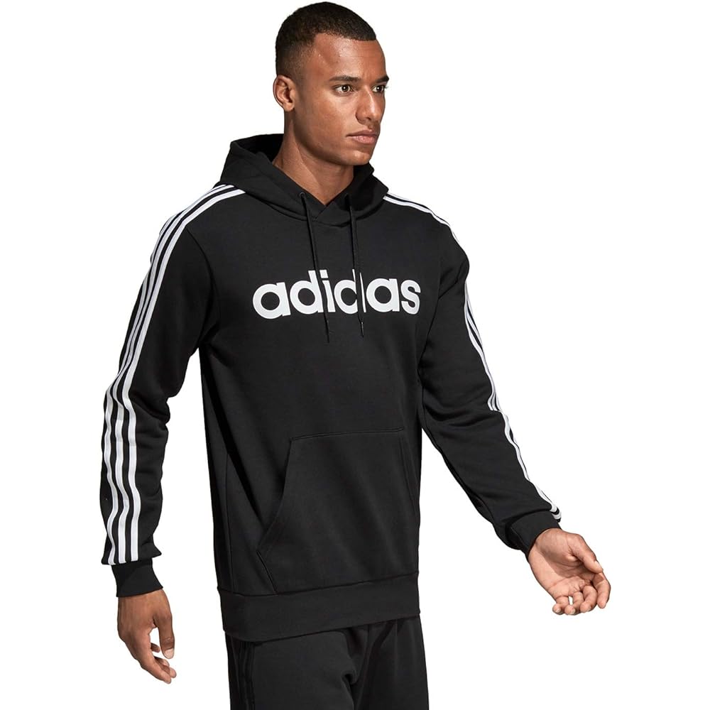 Adidas Sweat Essentials 3 Stripes Pullover Hoodie FSG50 Men's
