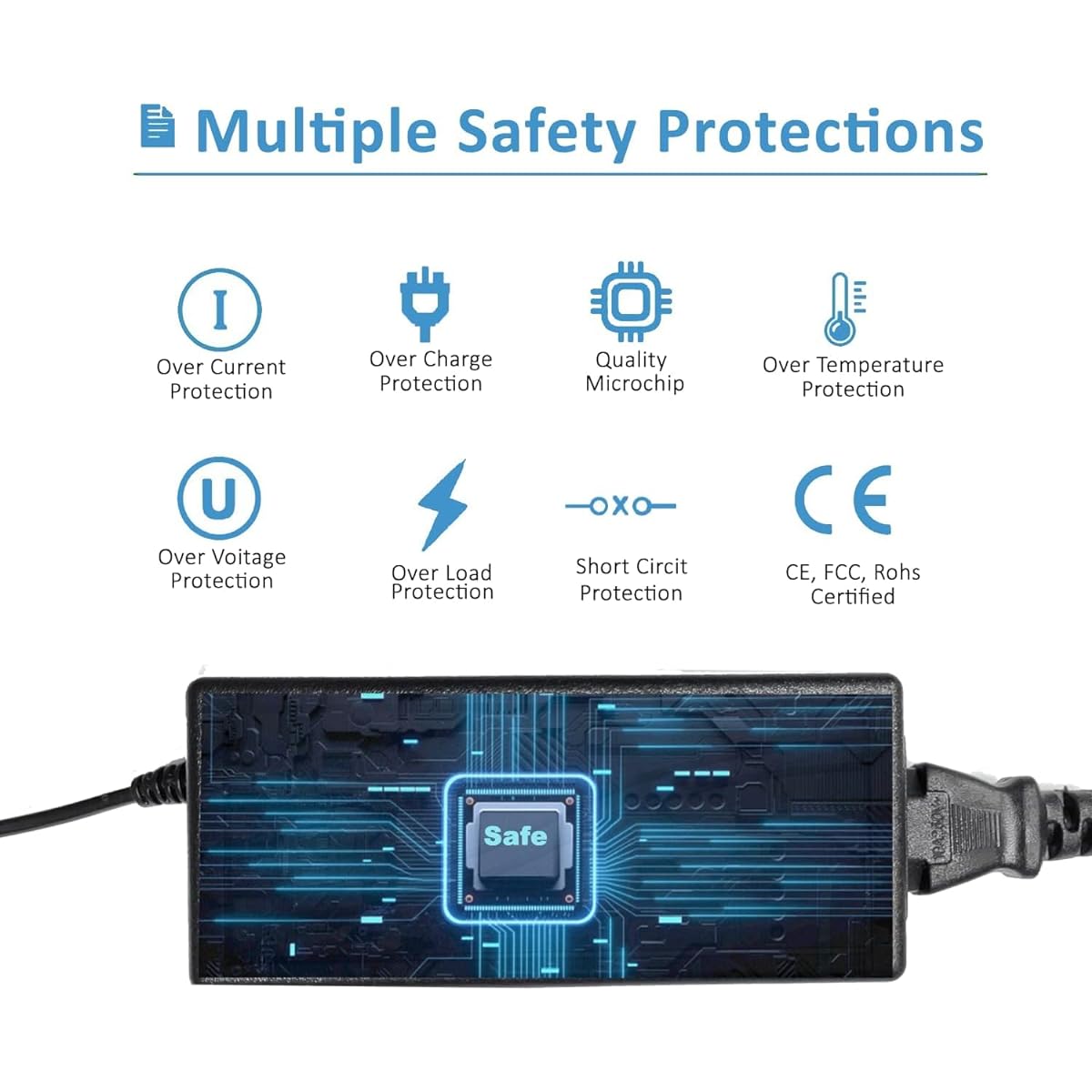 5V 10A 50W AC Power Adapter