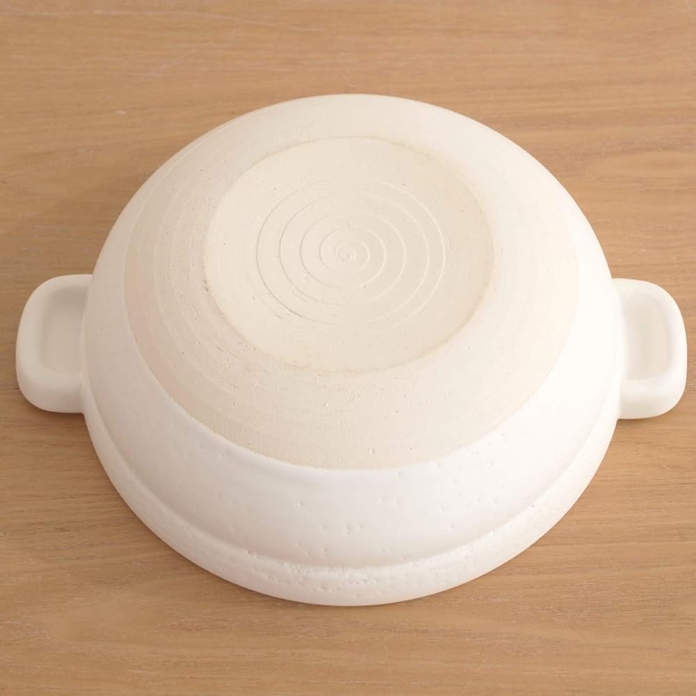 Nakagawa Masashichi Shoten Kasoka Dogu Store Earthenware Pot Normal White [HD3140]