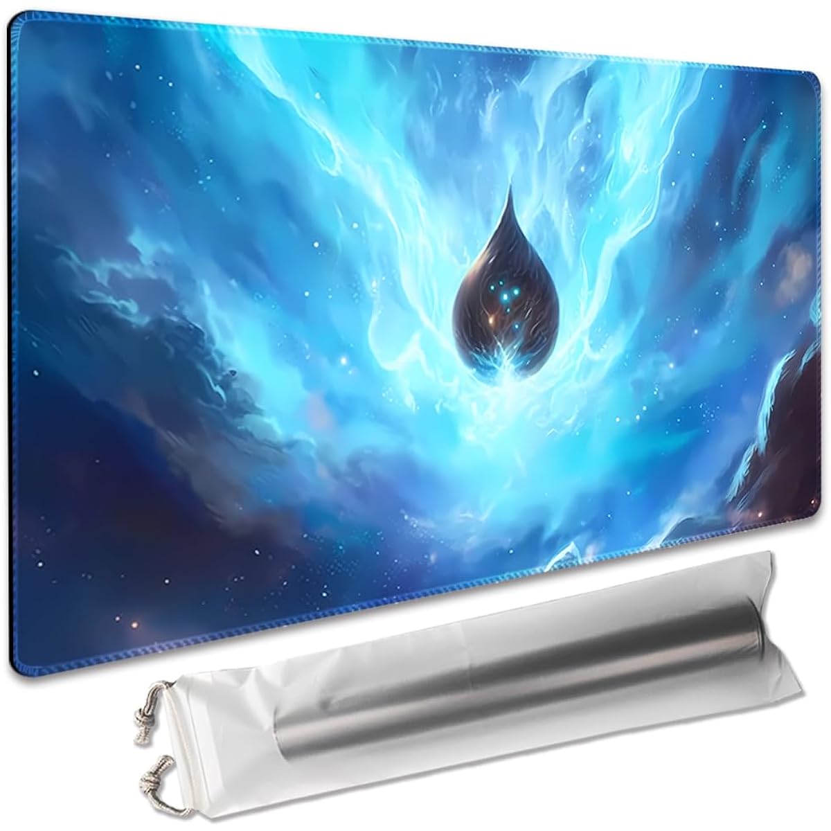 SIXTORE Premium Board Game 24x14 Inch TCG Playmat Compatible with OCG CCG RPG MTG Playmat Mouse Pad Desk Mat for Trick Manipulation