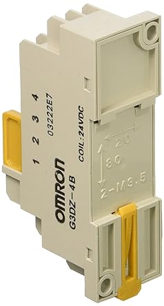 omron terminal relay power MOSFET relay output Contact configuration: 1a x 4 Rated voltage: DC12 (G3DZ-4B DC24)