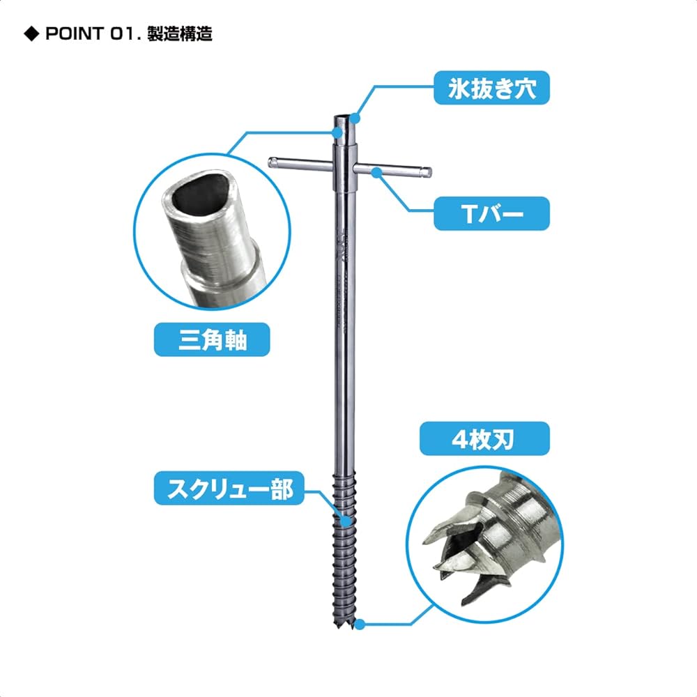 Prox Ice Screw Anchor Peg 30cm PX91330