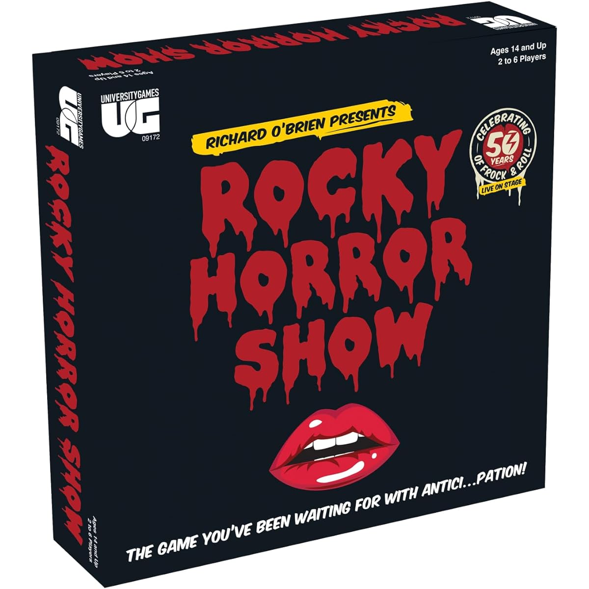 University Games | The Rocky Horror Picture Show Party Game for Rocky Horror Picture Show Enthusiasts Ages 12+