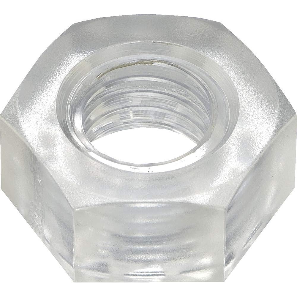 TRUSCO Polyether Ether Ketone Hex Nut M6 50 Pieces BPEEK-NTM6