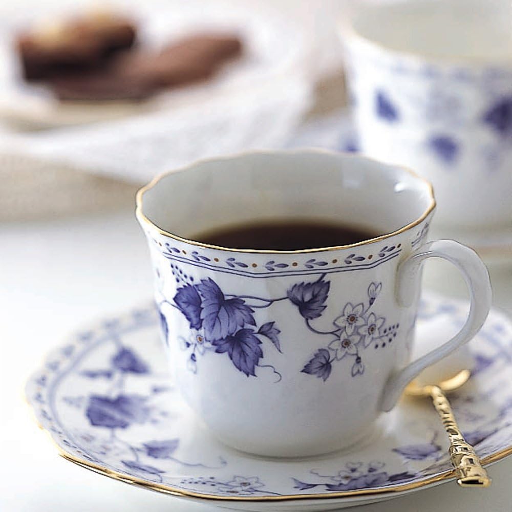 NARUMI Cup Saucer Set Solaria Coffee 5 Customers 200cc 8128-21286P