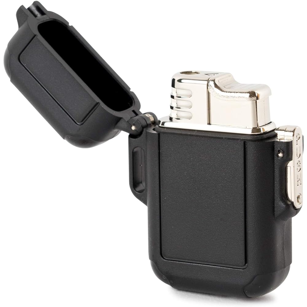 Windmill Turbo Lighter Black with Zag Logo Sticker Waterproof Windproof Fillable 362-1002K