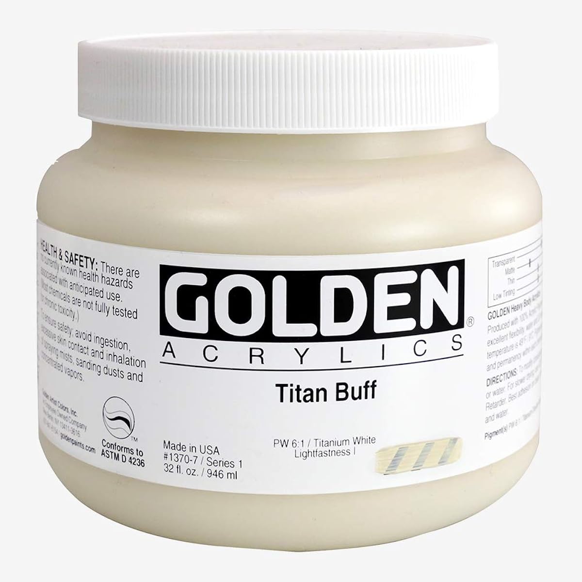 Golden Thick Chunk Acrylic Paint 32 oz. Beige 0001370-7