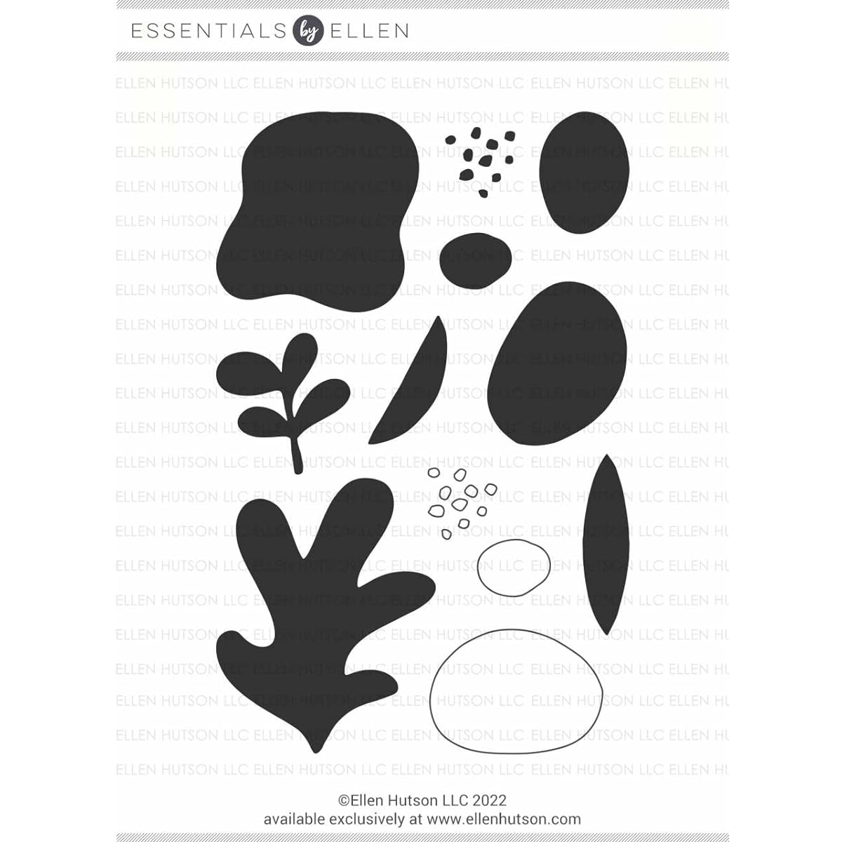 Abstract Nature Ellen Clear Stamp by Julie Ebersole