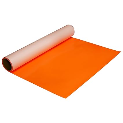 #400 F Yellow Flash Fluorescent (Gloss, Shiny) / Water Repellent / Nylon / Polyester / Print / Thermal Transfer / T-shirt / Goods / Accessories / DIY / Easy / Cutting Sheet 630mm x 10M