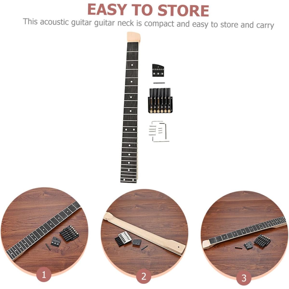 VINTORKY 1 Set Handle Guitar Electronic Accessories Xylophone Supplies Components Metal