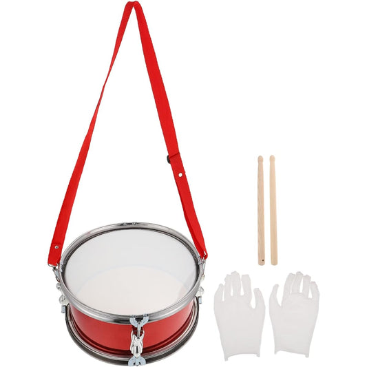 MILISTEN 11" Marching Drum Set Snare Drum Orff 11" Children's Snare Drum Performance Drum Children's Snare Drum Set